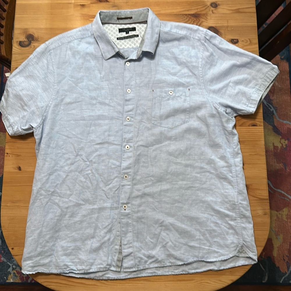 Ted Baker London Short-Sleeved Shirt, Size 7